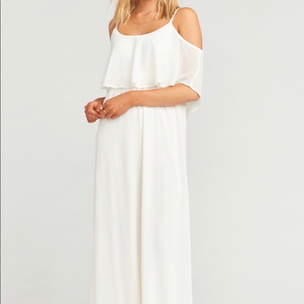 Show Me Your Mumu Caitlyn ruffle maxi dress